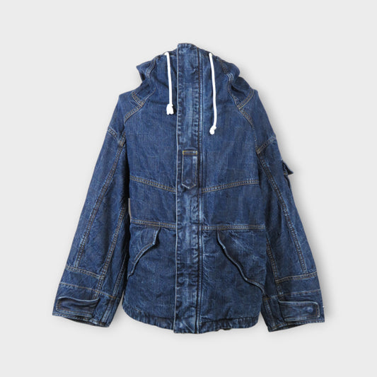 ANREALAGE AZ DENIM MOUTAIN PARKER