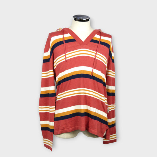 MAISON KITSUNÉ COMFORT STRIPED JUMPER