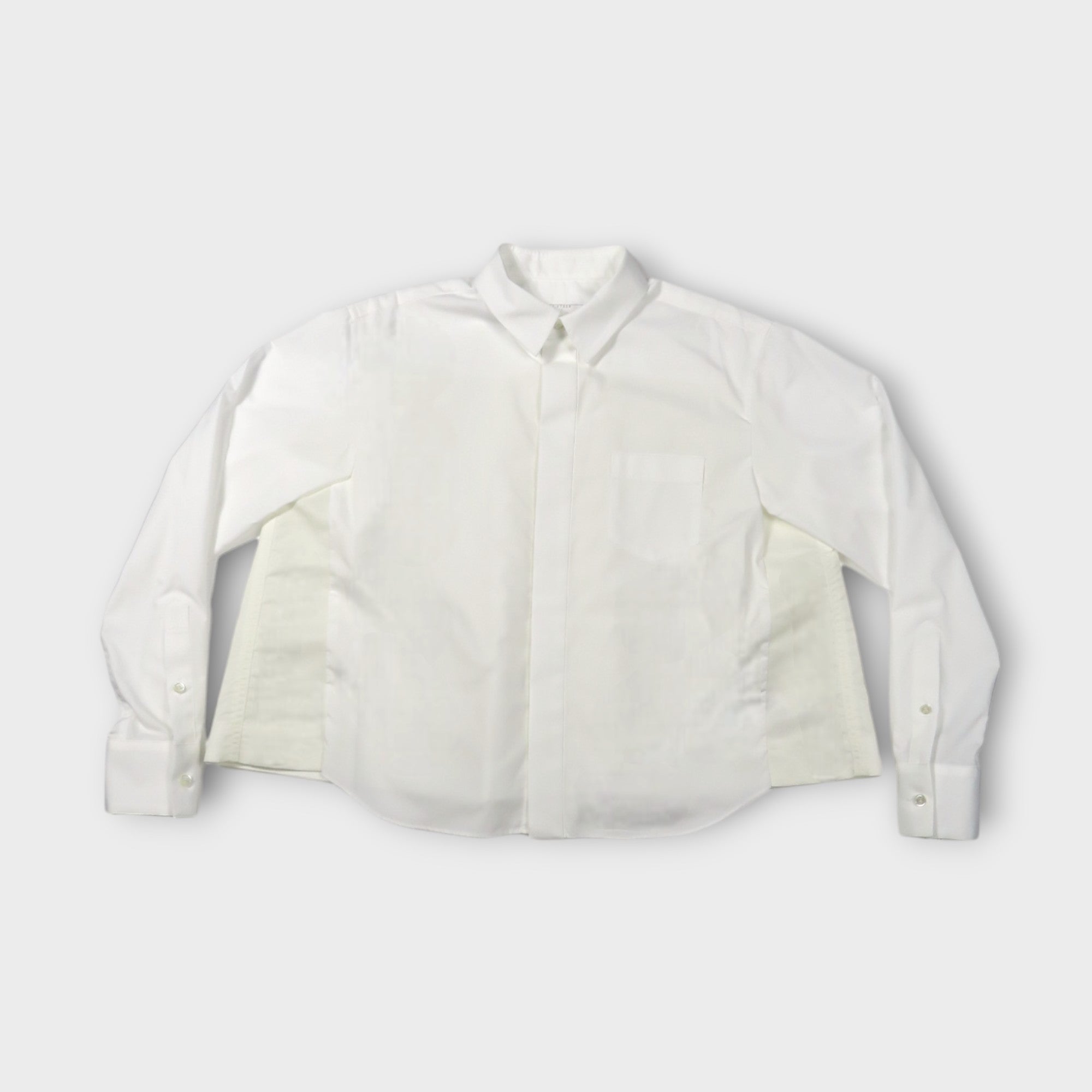 sacai Cotton Poplin x Nylon Twill Shirt