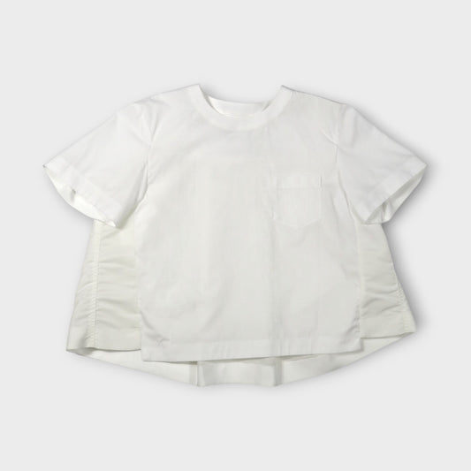 sacai Cotton Poplin x Nylon Twill Pullover