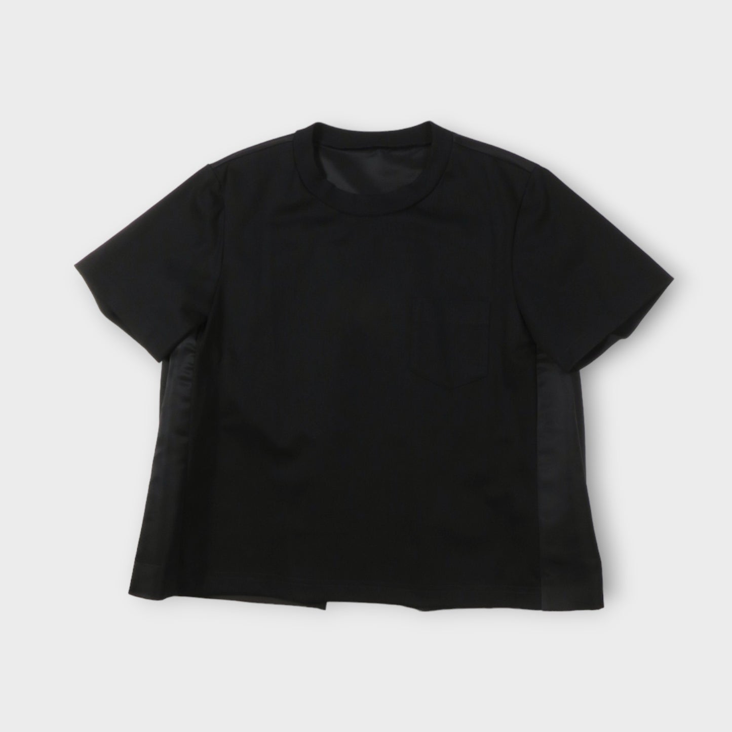 sacai Cotton Jersey x Nylon Twill T-Shirt