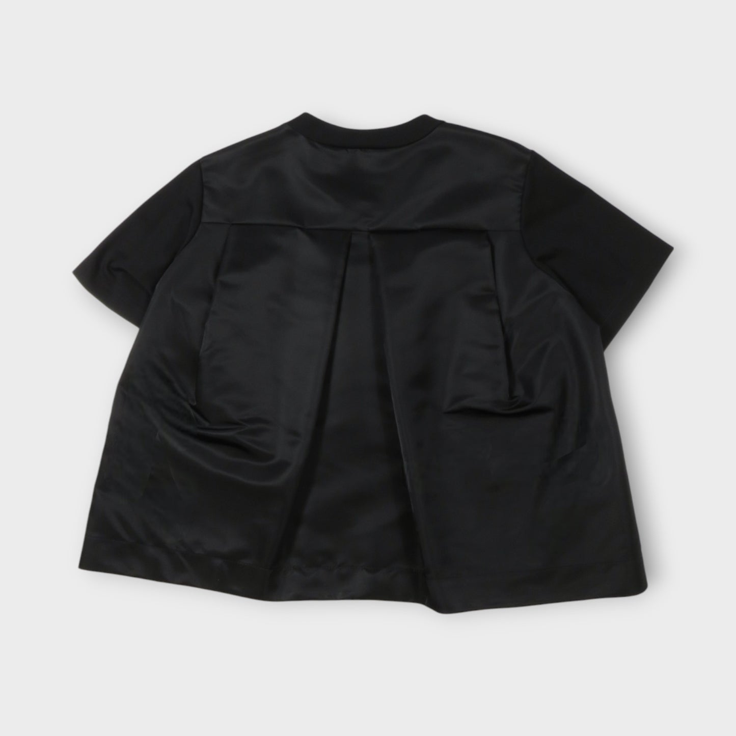 sacai Cotton Jersey x Nylon Twill T-Shirt