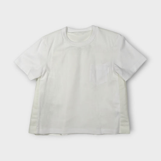 sacai Cotton Jersey x Nylon Twill T-Shirt