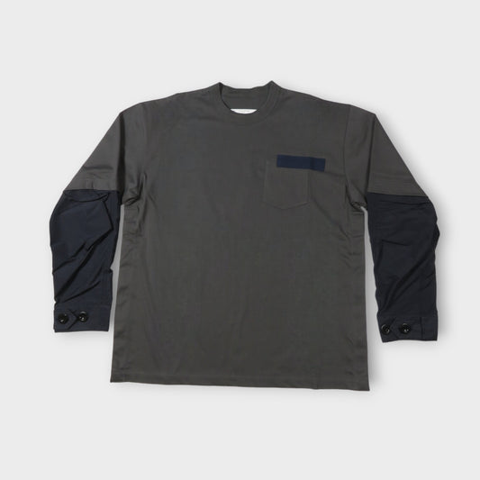 sacai Cotton Jersey L/S T-Shirt