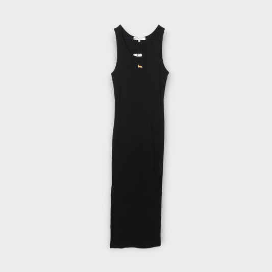 MAISON KITSUNÉ BABY FOX RIBBED TANK DRESS