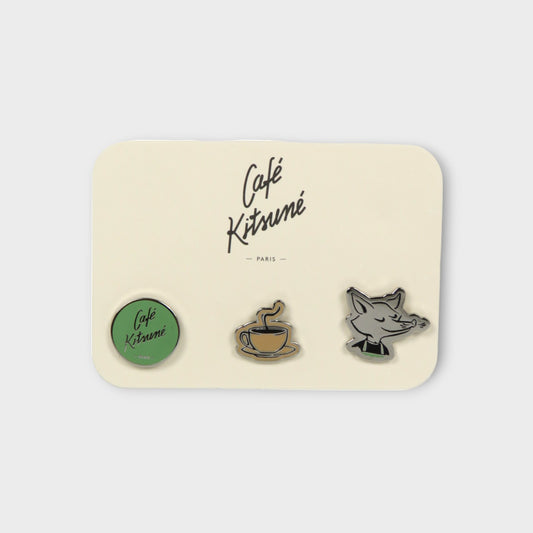 Café Kitsuné SET OF 3 PINS