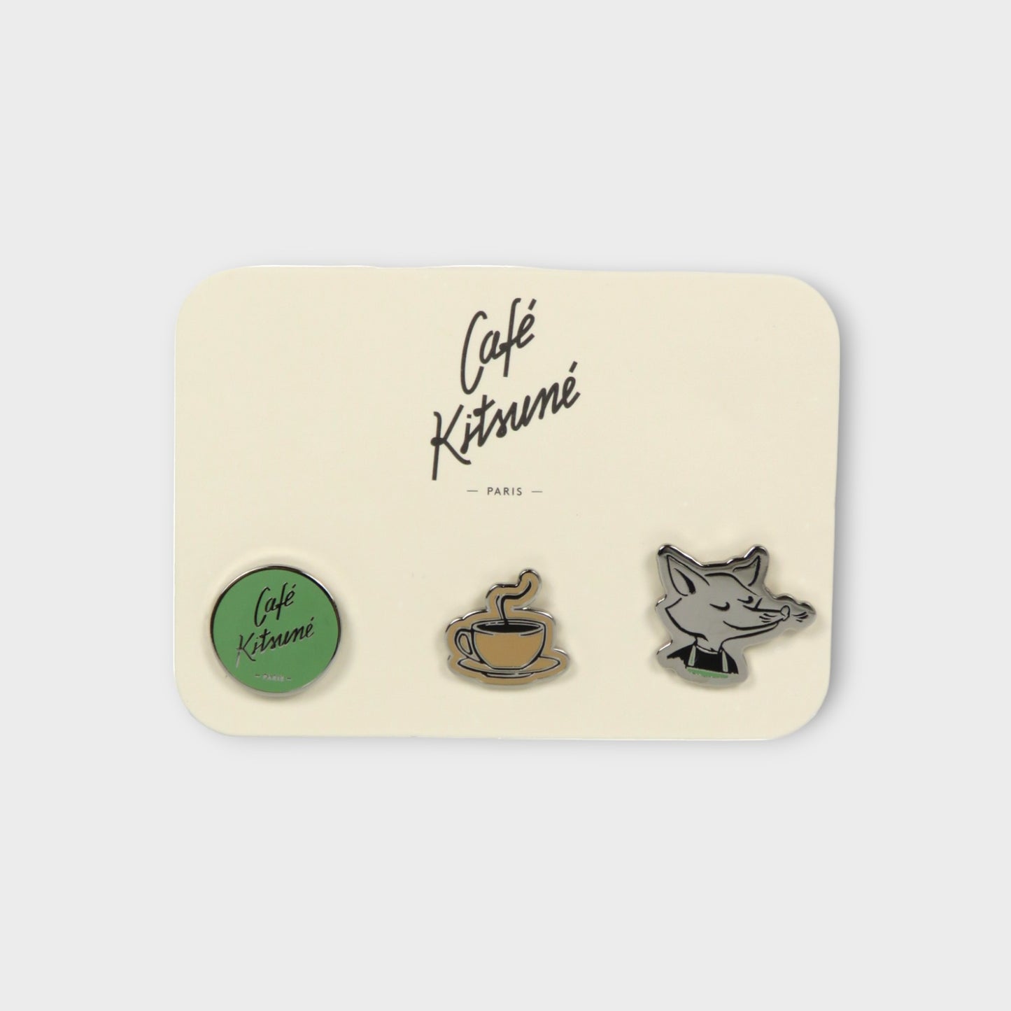 Café Kitsuné SET OF 3 PINS