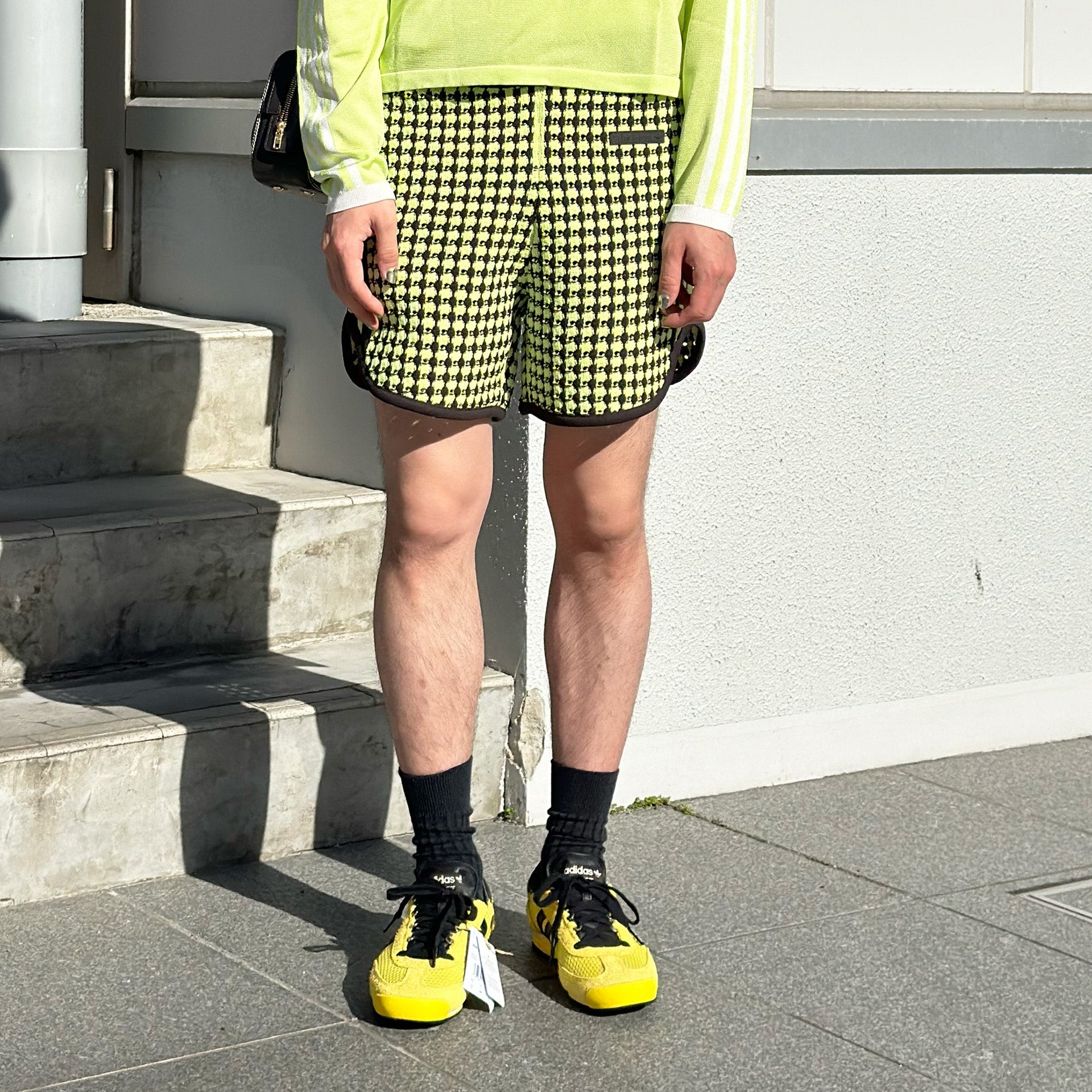 adidas×WALES BONNER WB CROCHET SHORT ※10％OFFクーポン対象外品 