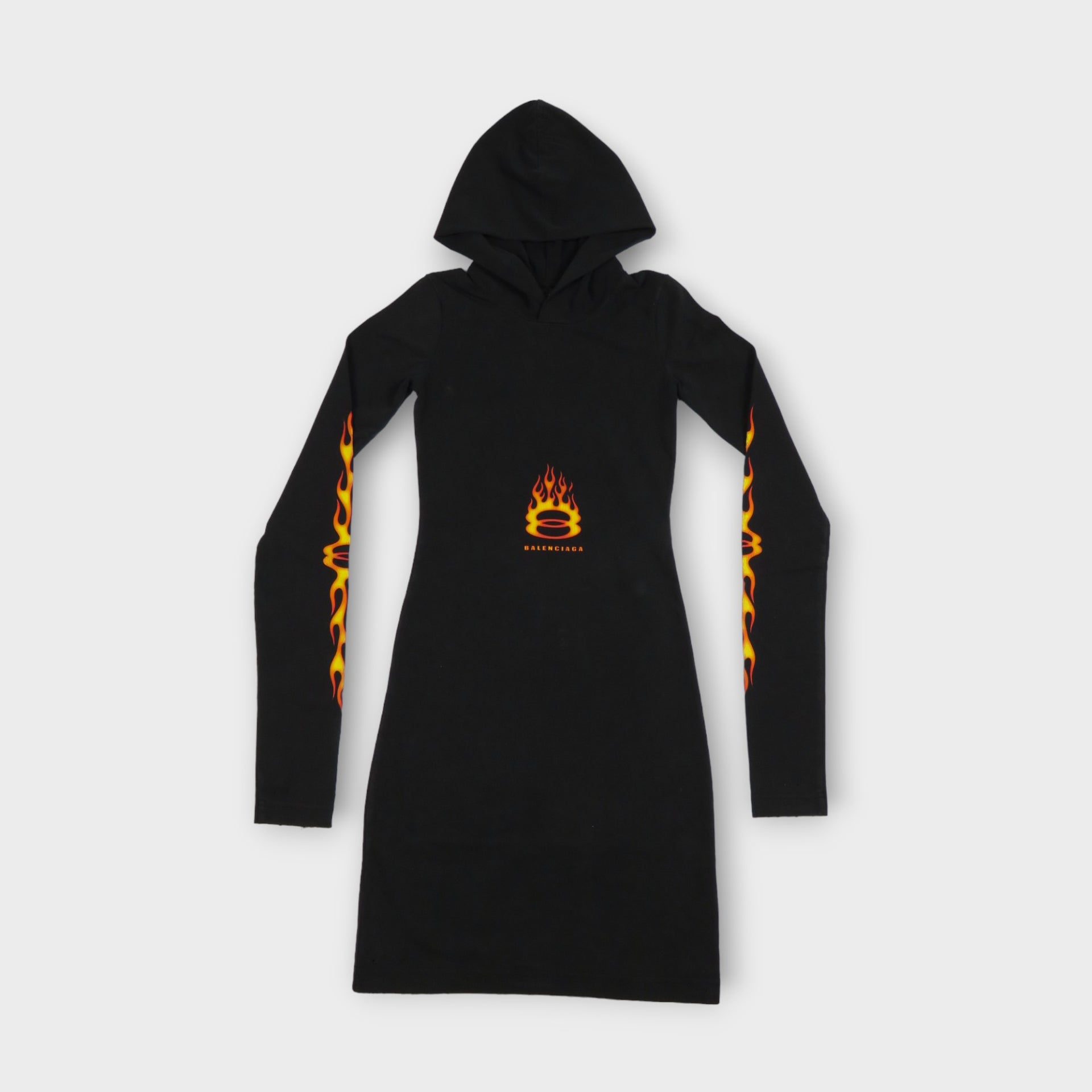 BALENCIAGA Hooded Dress – mou by ACROPOLIS 