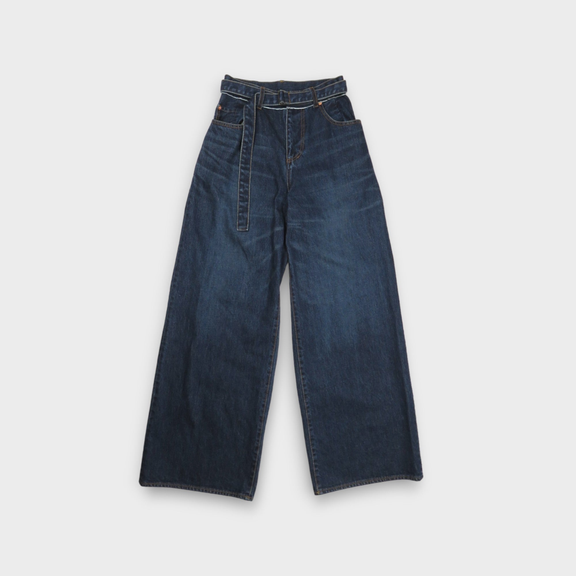 sacai Wide Denim Pants