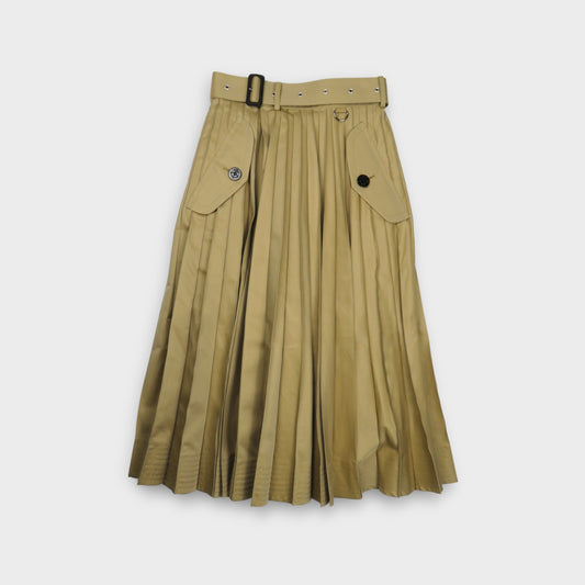 sacai Cotton Gabardine Skirt