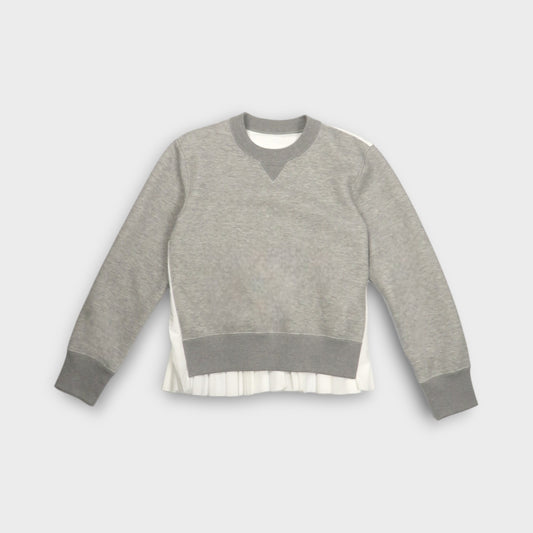 sacai Sponge Sweat x Cotton Poplin Pullover