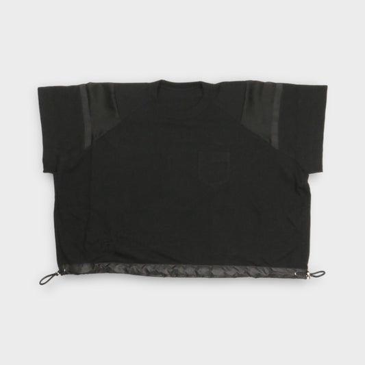 sacai Satin x Cotton Jersey T-Shirt