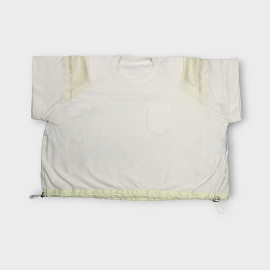 sacai Satin x Cotton Jersey T-Shirt