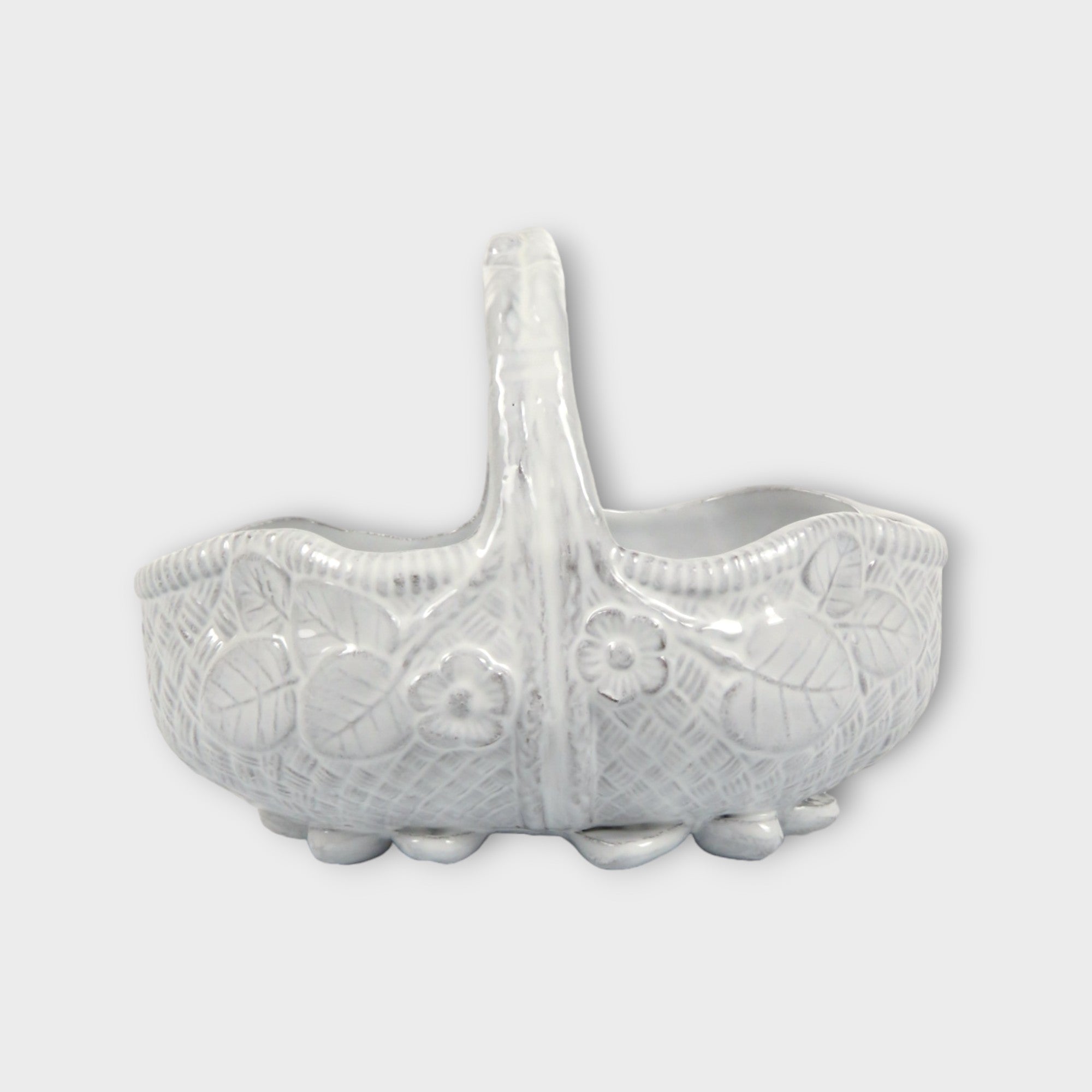 Astier de Villatte かご バスケット 陶器 Astier de villatte Cambridge バスケット – mou by ACROPOLIS