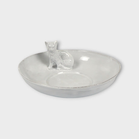 Astier de villatte Chat Cat ディッシュ 20.5cm