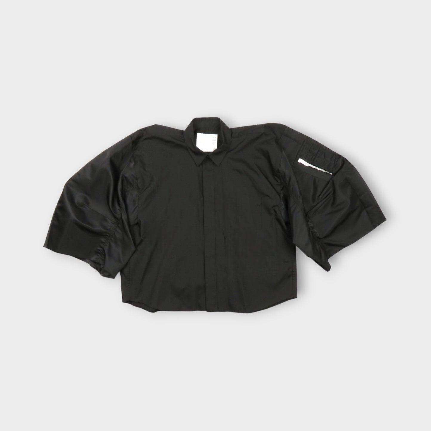 sacai Cotton Poplin x Nylon Twill Shirt