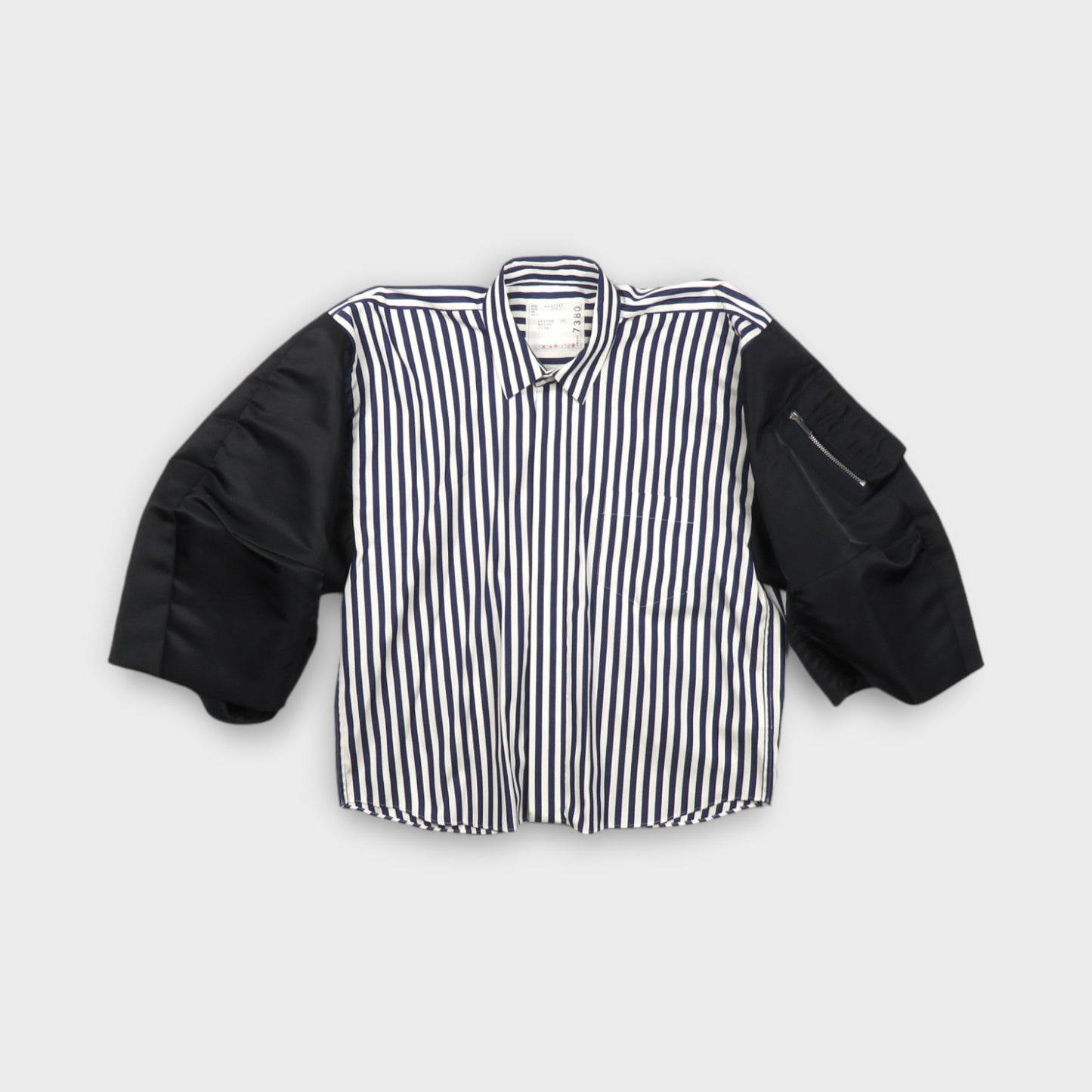 sacai Cotton Poplin x Nylon Twill Shirt