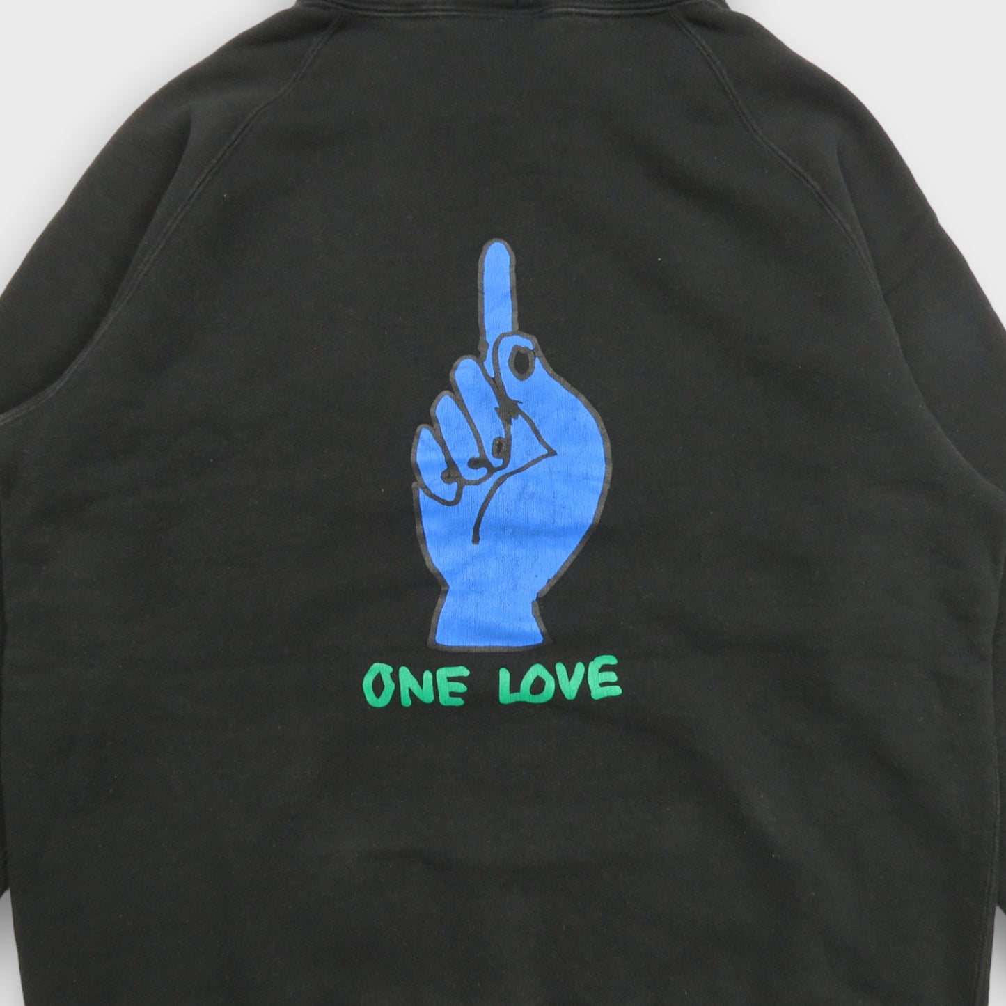 sacai sacai×Gonz ONE LOVE Hoodie