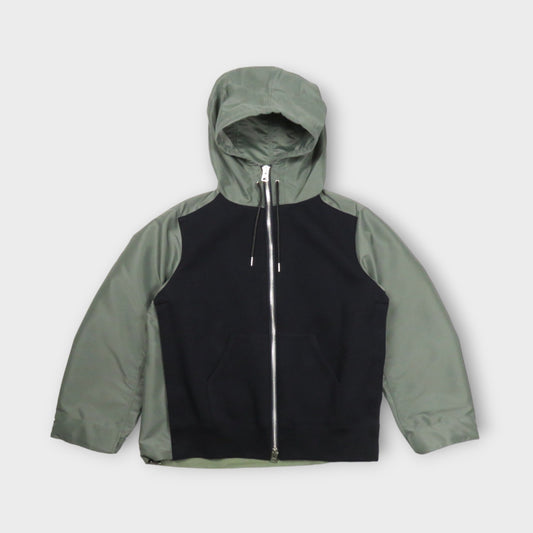 sacai Nylon Twill x Sponge Sweat Hoodie