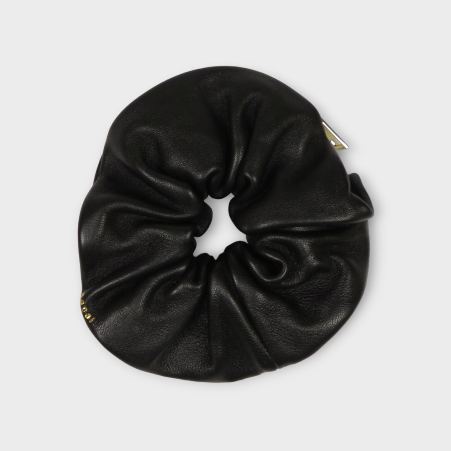 sacai Leather Scrunchie Pouch