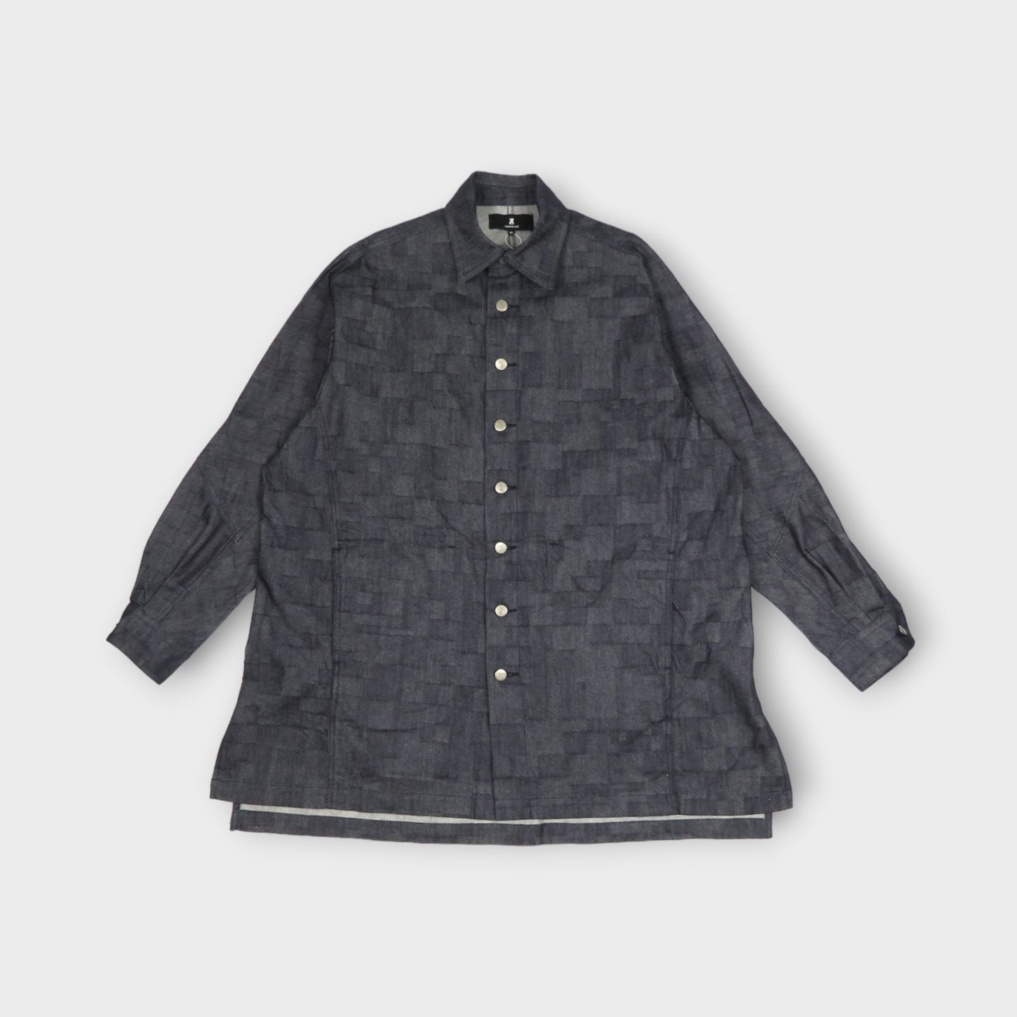 ANREALAGE AZ DENIM LONG SHIRT