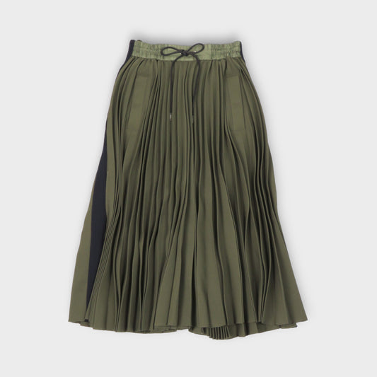 sacai Technical Jersey Skirt