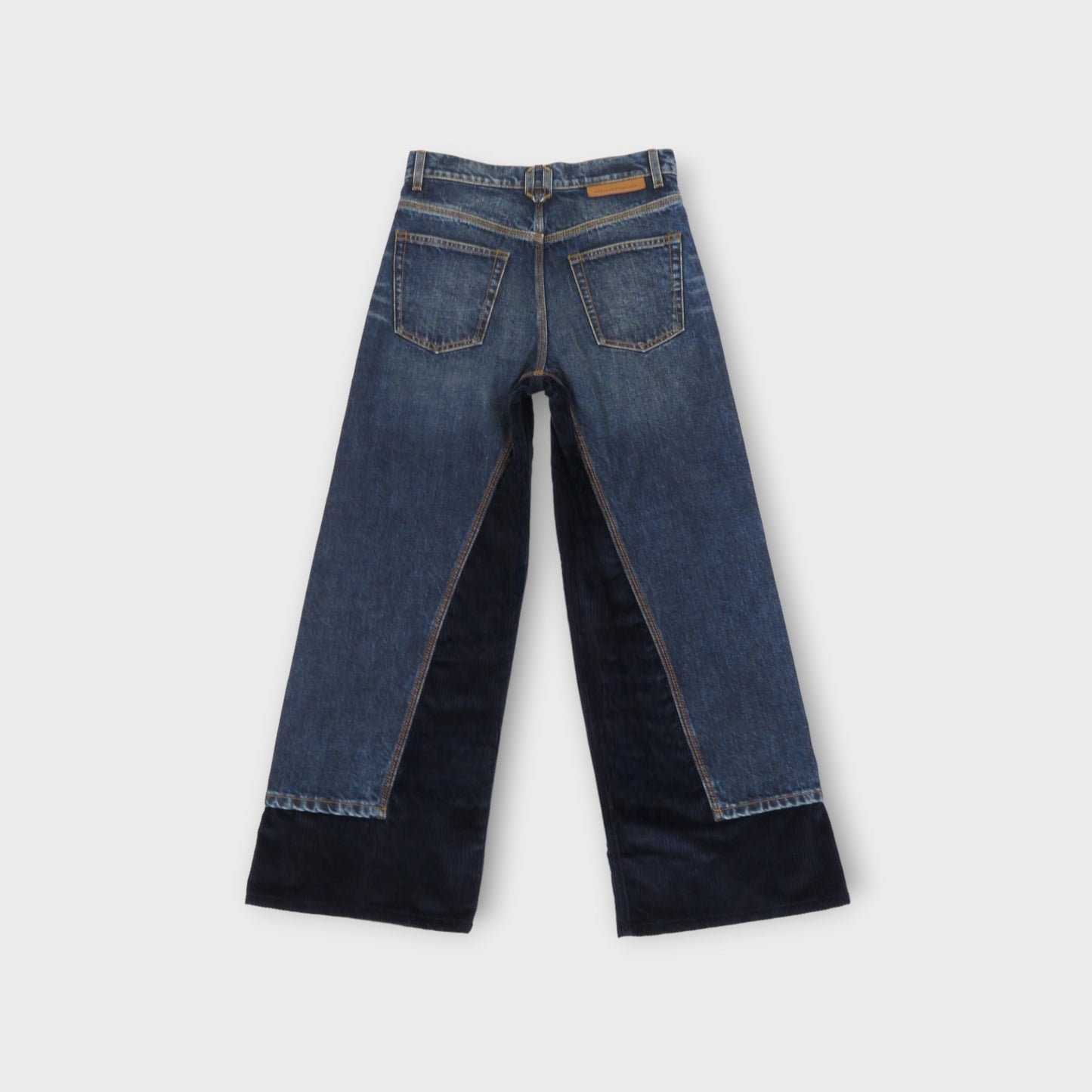 STELLA McCARTNEY Dark Vintage Corduroy Detailed Jeans for asia