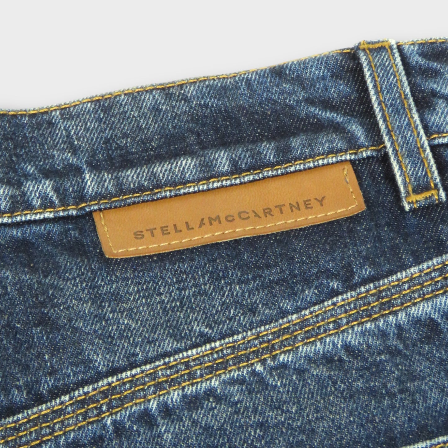 STELLA McCARTNEY Dark Vintage Corduroy Detailed Jeans for asia