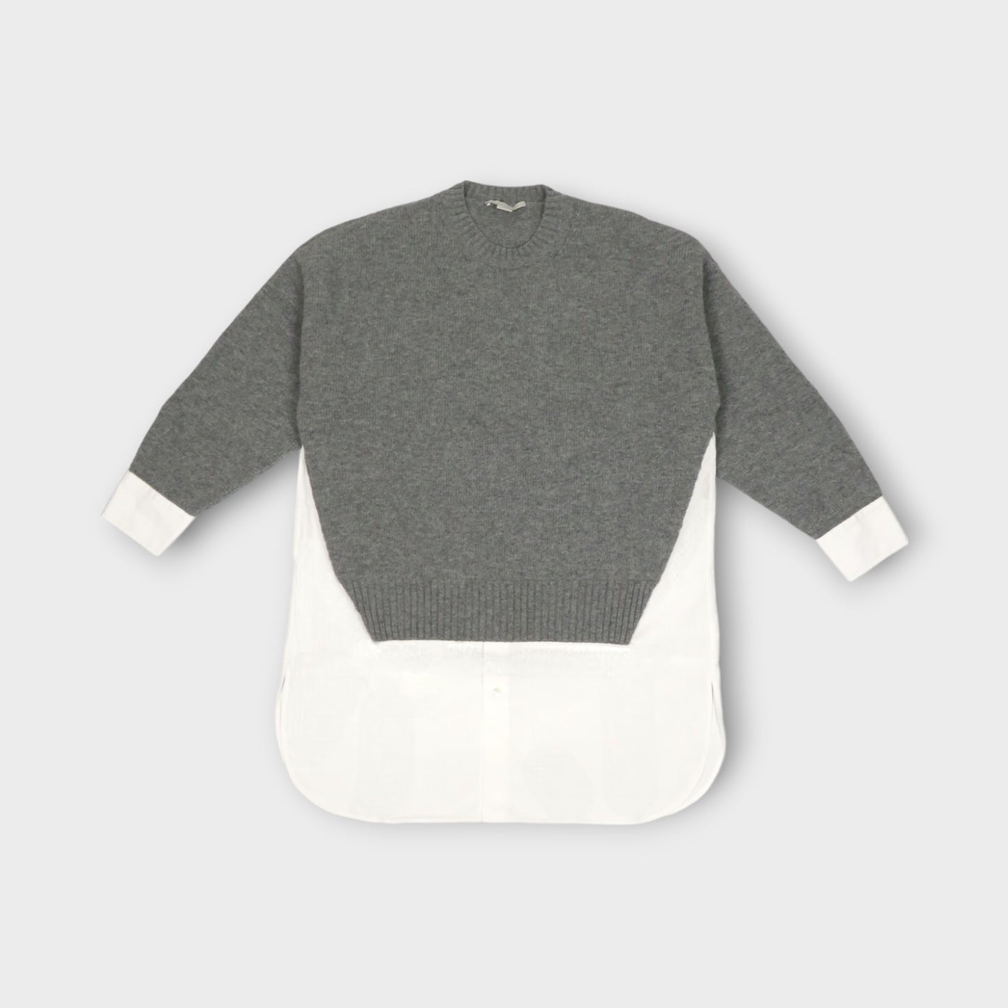 STELLA McCARTNEY Merino And Poplin Jumper