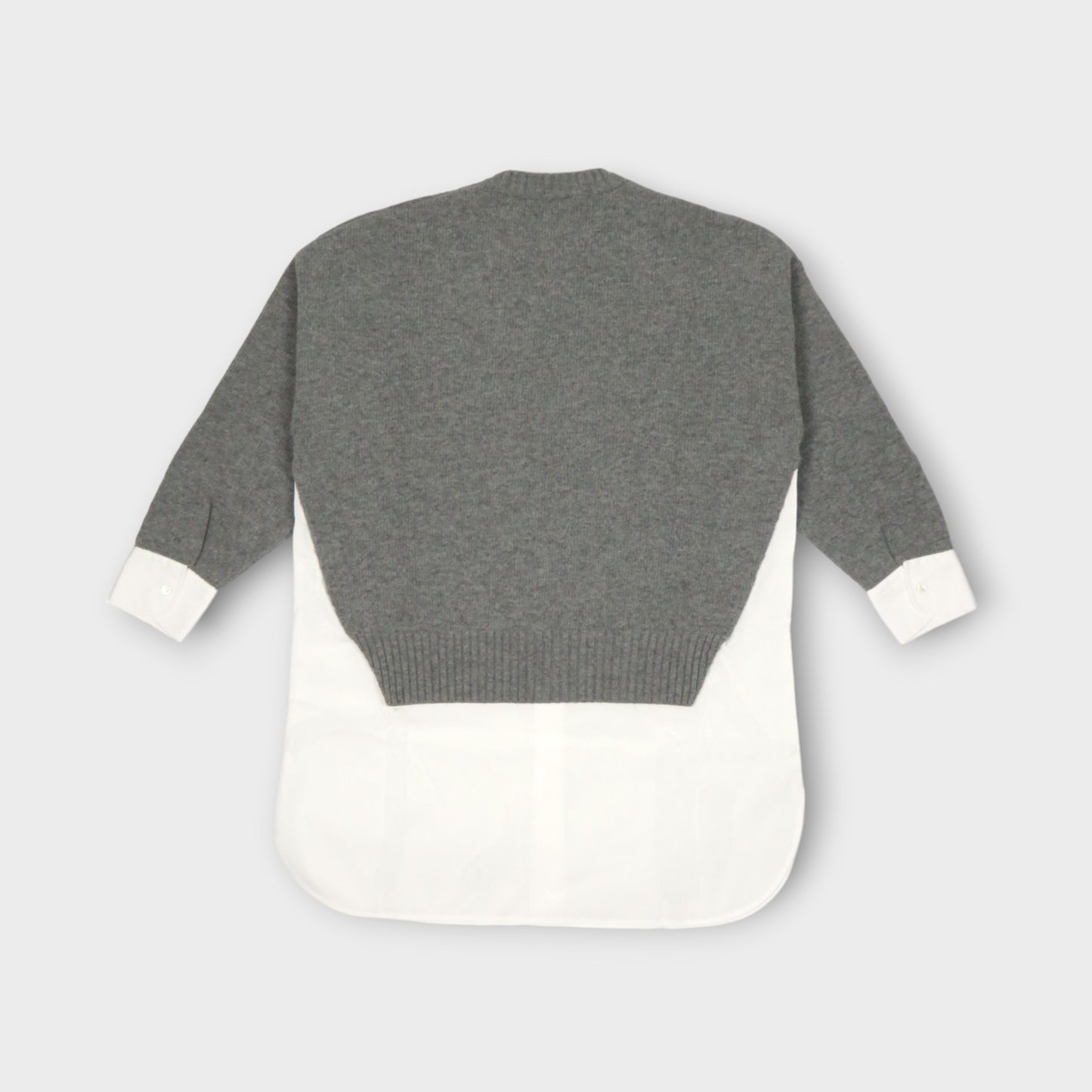 STELLA McCARTNEY Merino And Poplin Jumper