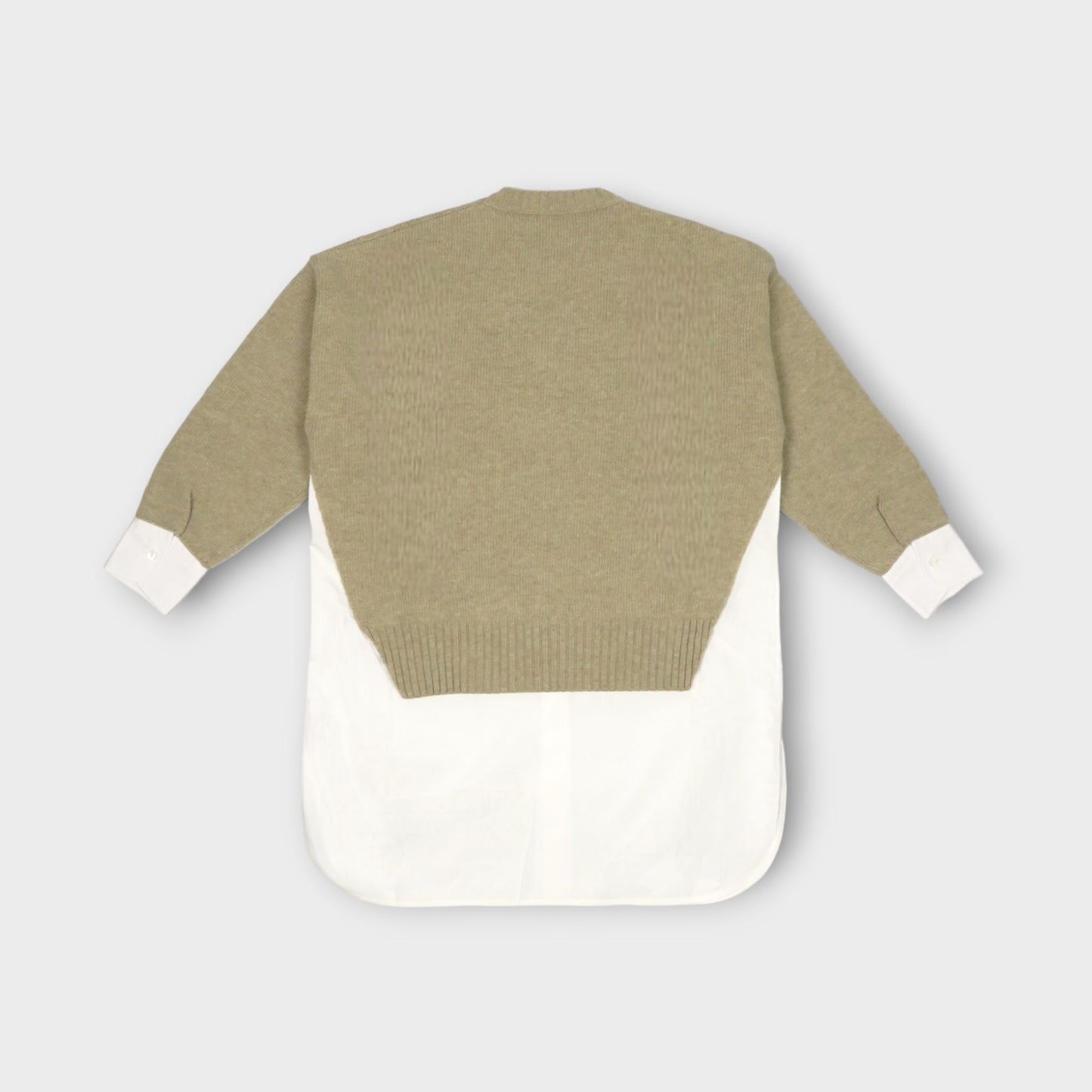 STELLA McCARTNEY Merino And Poplin Jumper