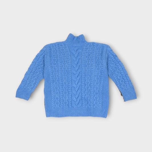 STELLA McCARTNEY Alpaca Cable High Neck Jumper