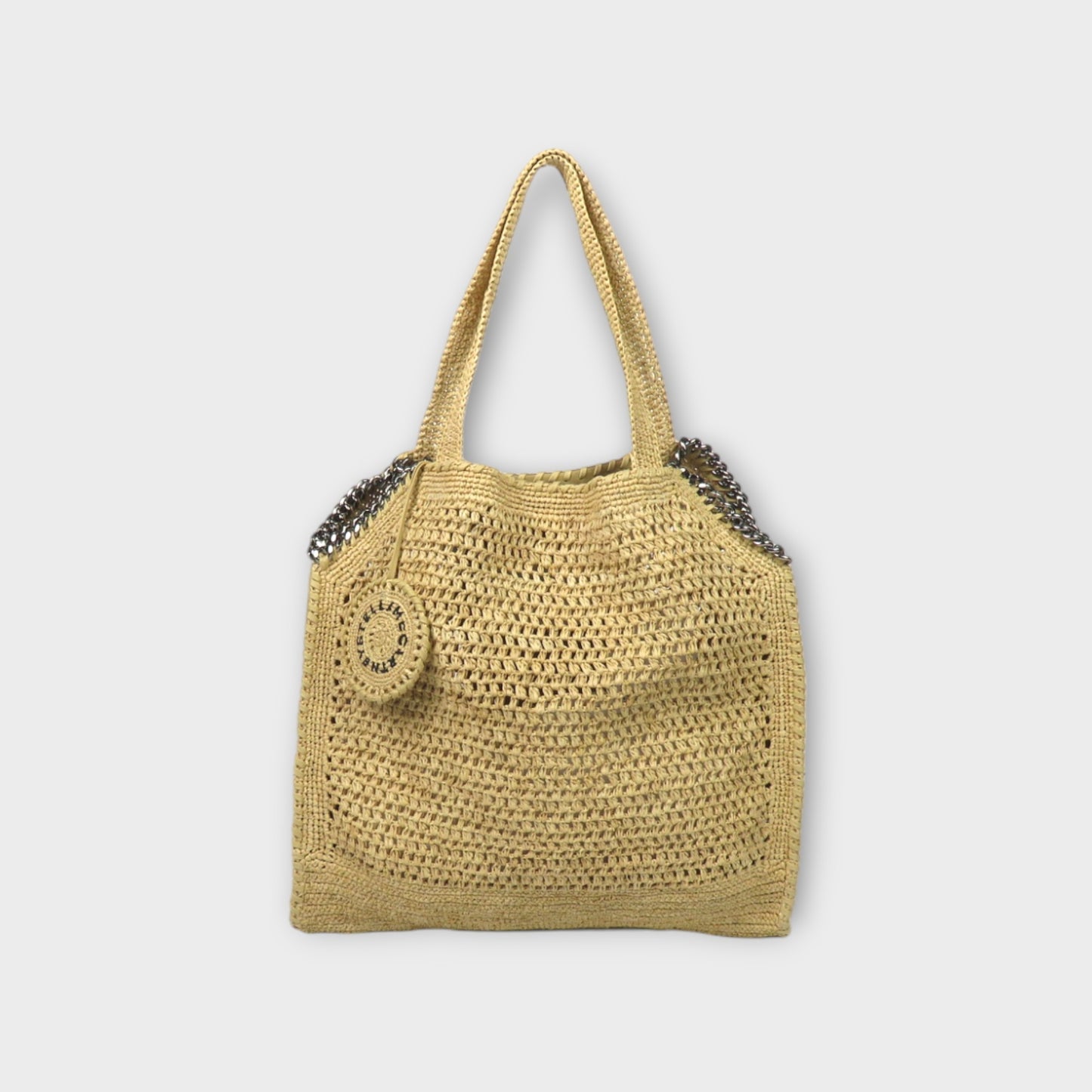 STELLA McCARTNEY Small Tote Eco Crochet Rafia