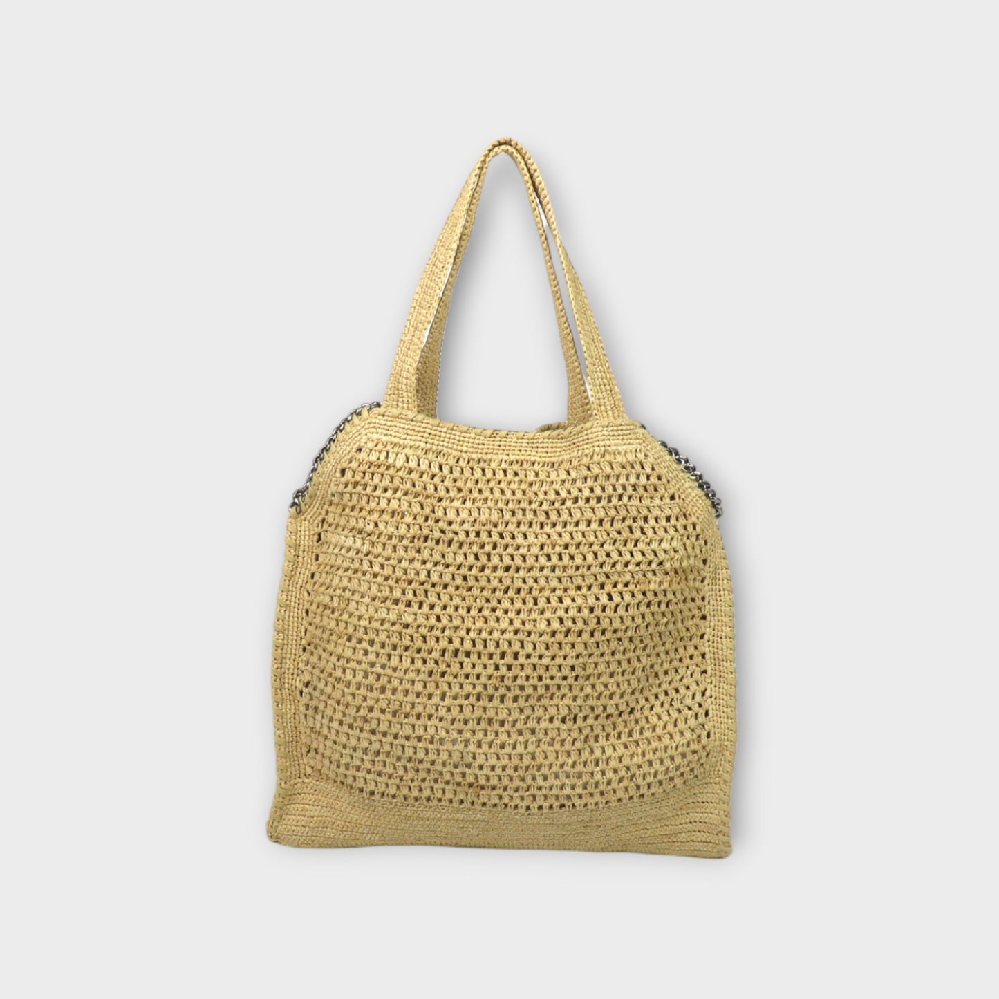 STELLA McCARTNEY Small Tote Eco Crochet Rafia