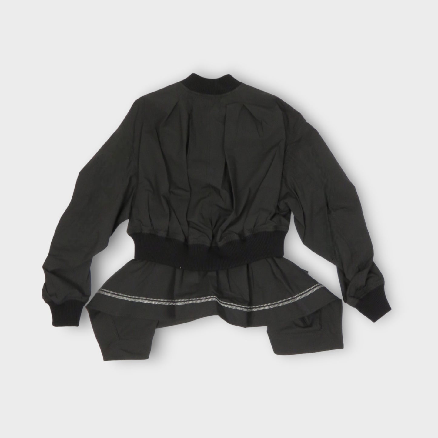 3.1 Phillip Lim DOUBLE LAYERED BOMBER JACKET W FLARE HEM