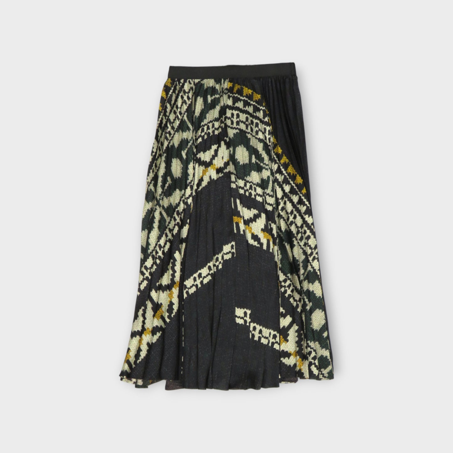 sacai Pattern Knit Print Skirt