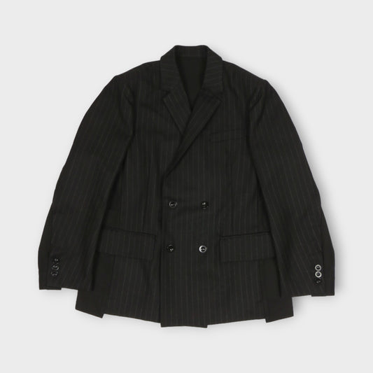 sacai Chalk Stripe x Rip Stop Jacket