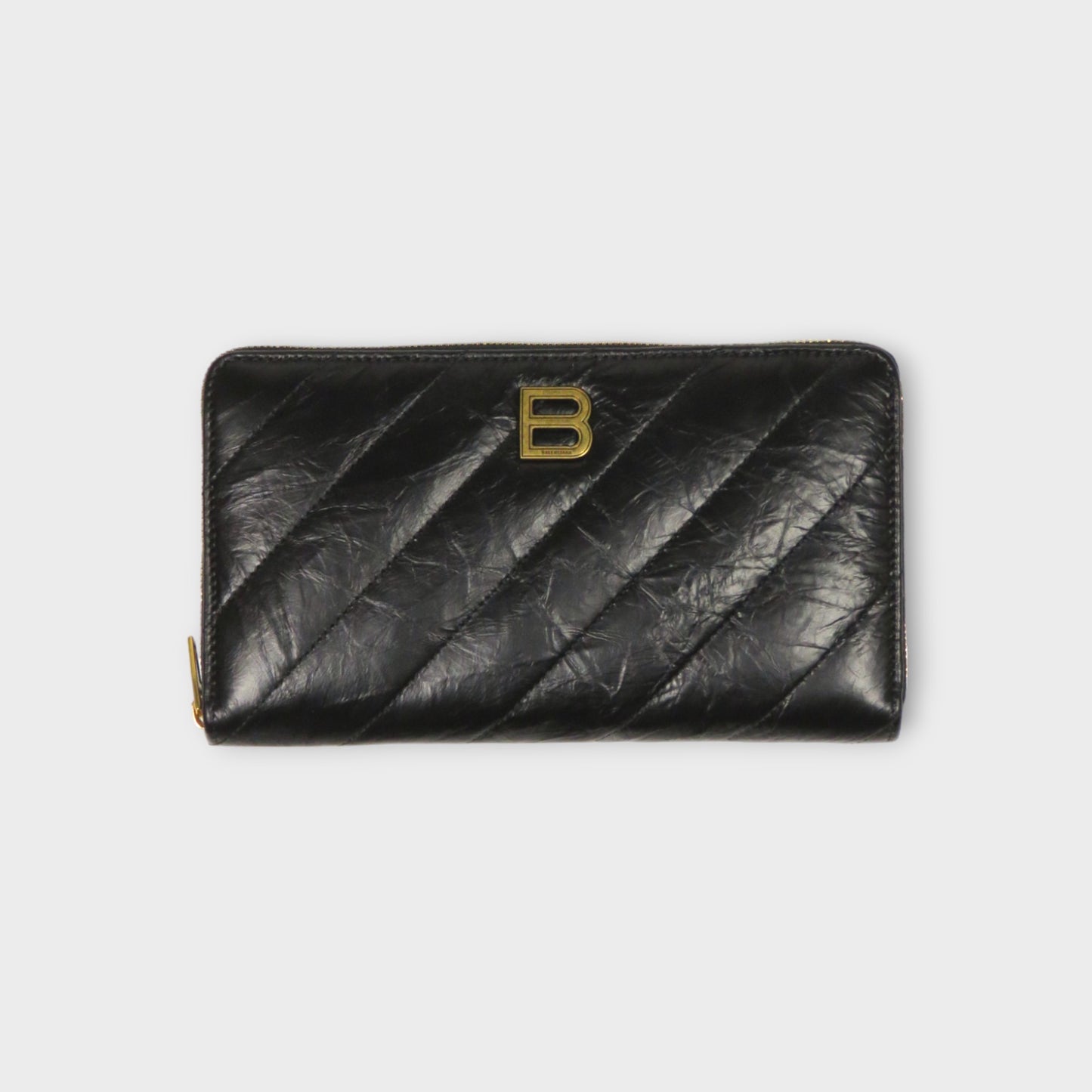 BALENCIAGA CRUSH CONTINENTAL WALLET