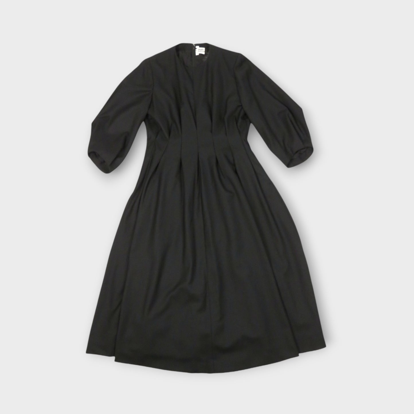 noir kei ninomiya A-Line Silk Blend Dress