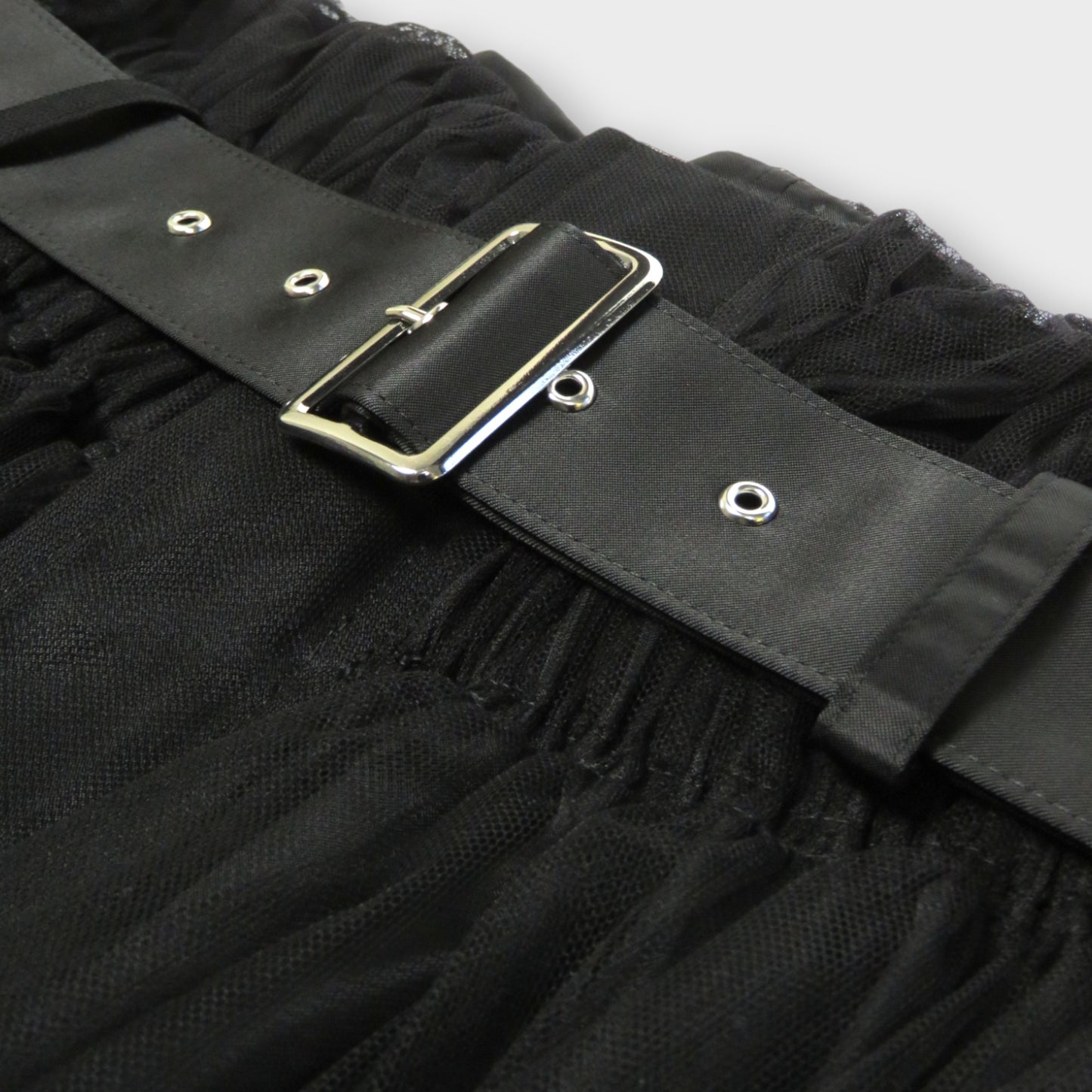 noir kei ninomiya Nylon Tulle Zip Skirt