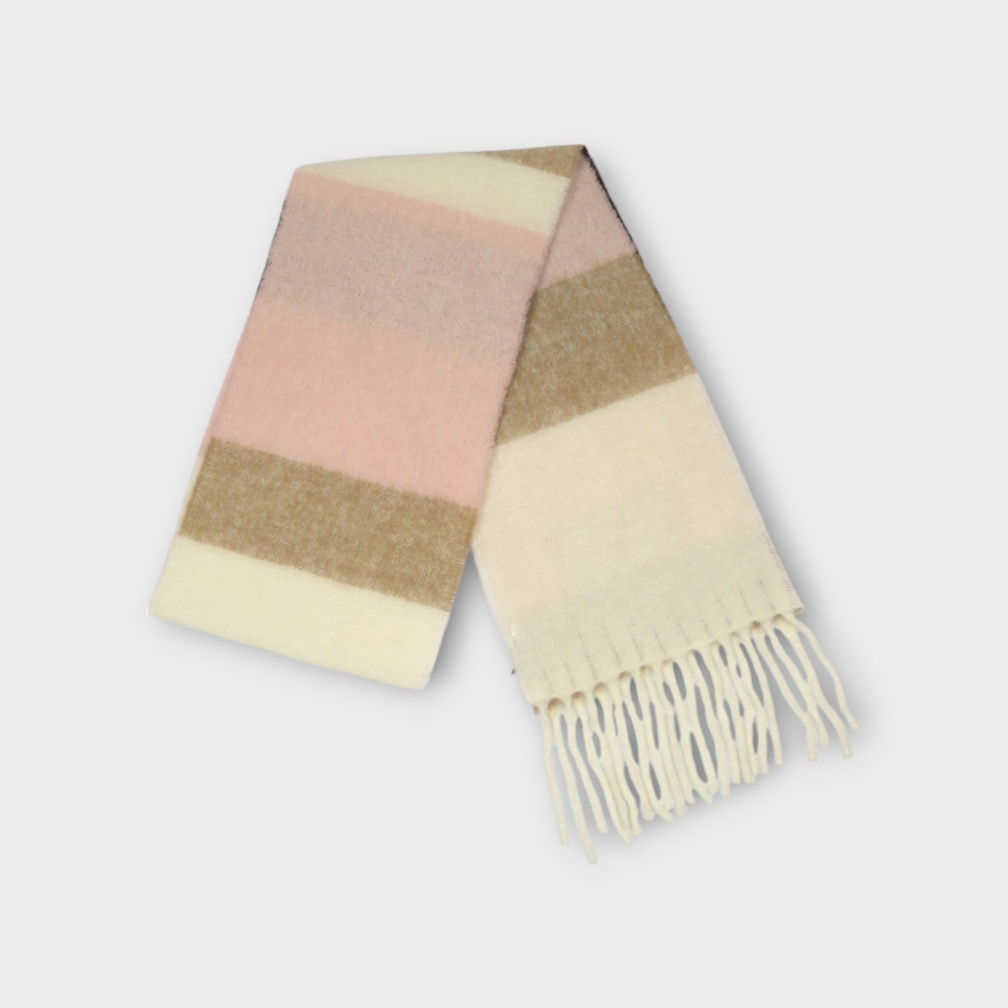 MAISON KITSUNÉ ALPACA STRIPES SCARF