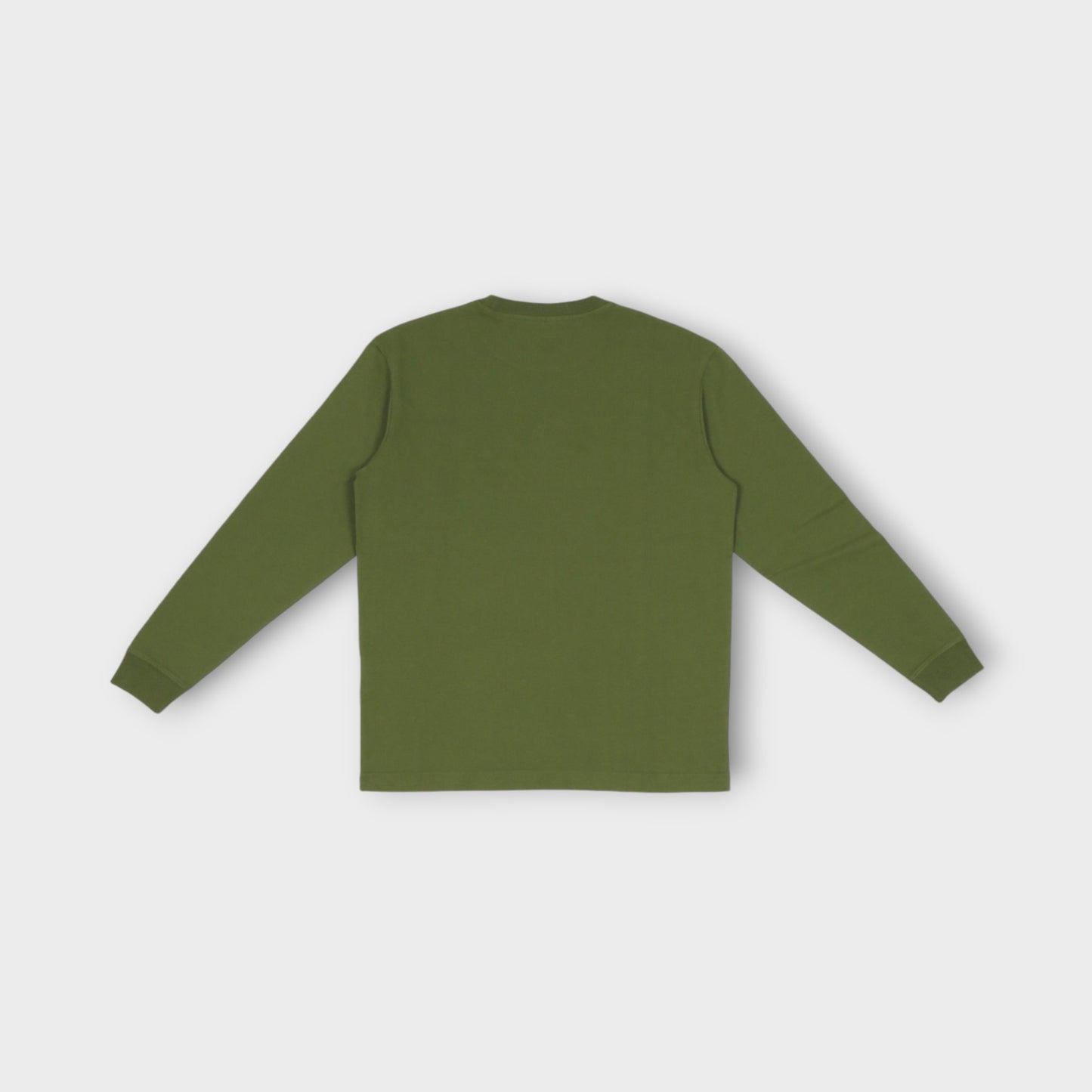 MAISON KITSUNÉ TONAL FOX HEAD PATCH COMFORT LONG SLEEVES TEE SHIRT