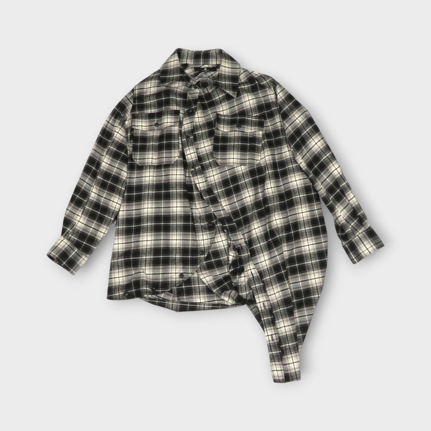 ANREALAGE BALL CHECK SHIRT