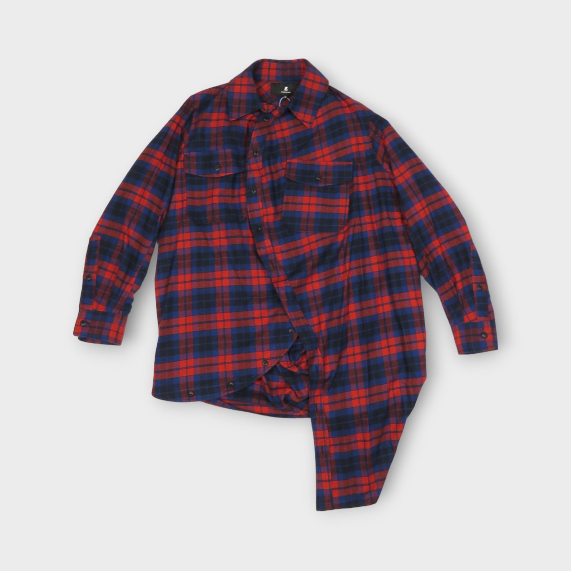 ANREALAGE BALL CHECK SHIRT – mou by ACROPOLIS
