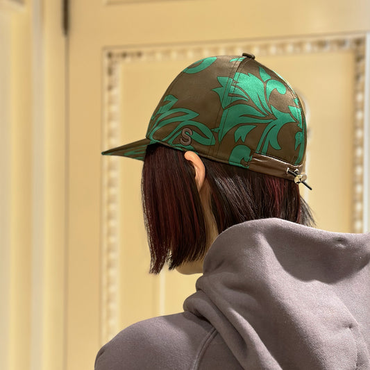 sacai Drawstring Cap / Floral Print