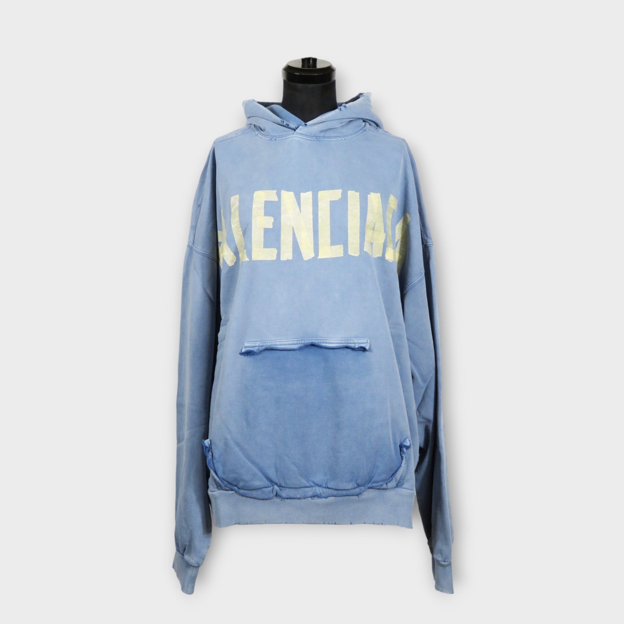 BALENCIAGA Ripped Pocket Hoodie – mou by ACROPOLIS