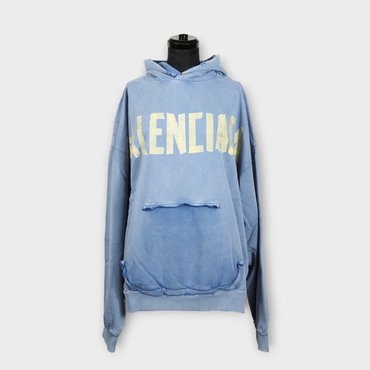 BALENCIAGA Ripped Pocket Hoodie