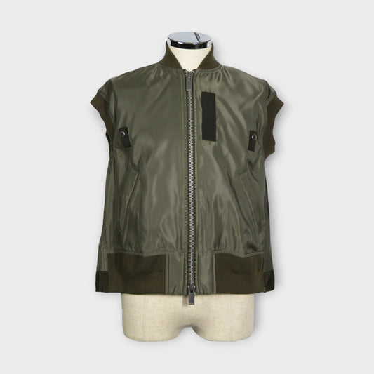 sacai Nylon Twill Vest