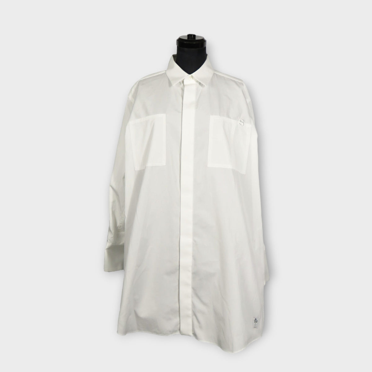 sacai Thomas Mason s Cotton Poplin Shirt – mou by ACROPOLIS